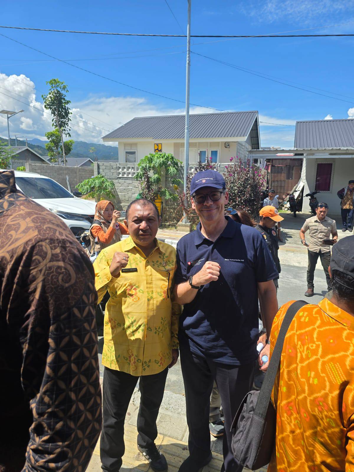 Kunjungan Ke Huntap 